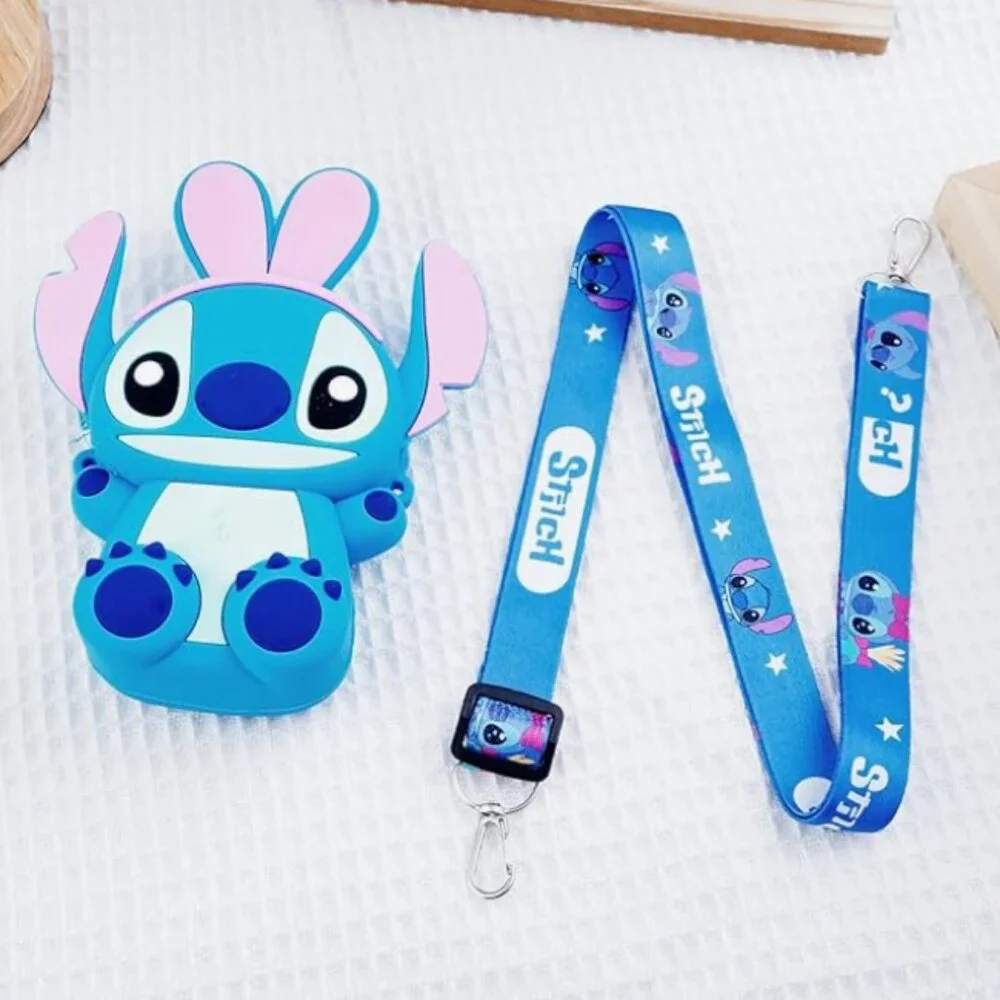 Disney Stitch Mimi Silicon Crossbody CUTE bag